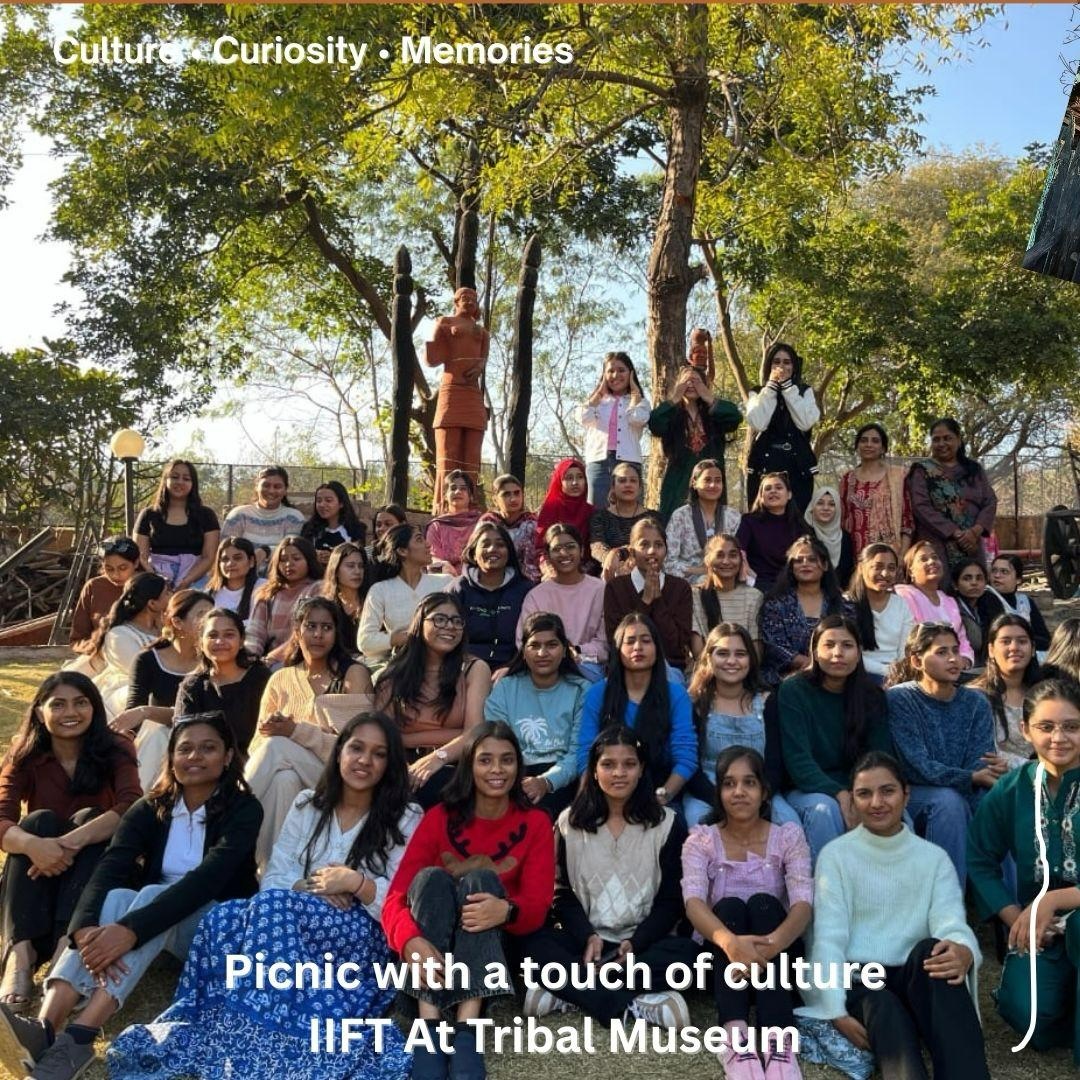 IIFT students spent an inspiring day at the Tribal Museum, immersed in culture, creativity, and meaningful connections.