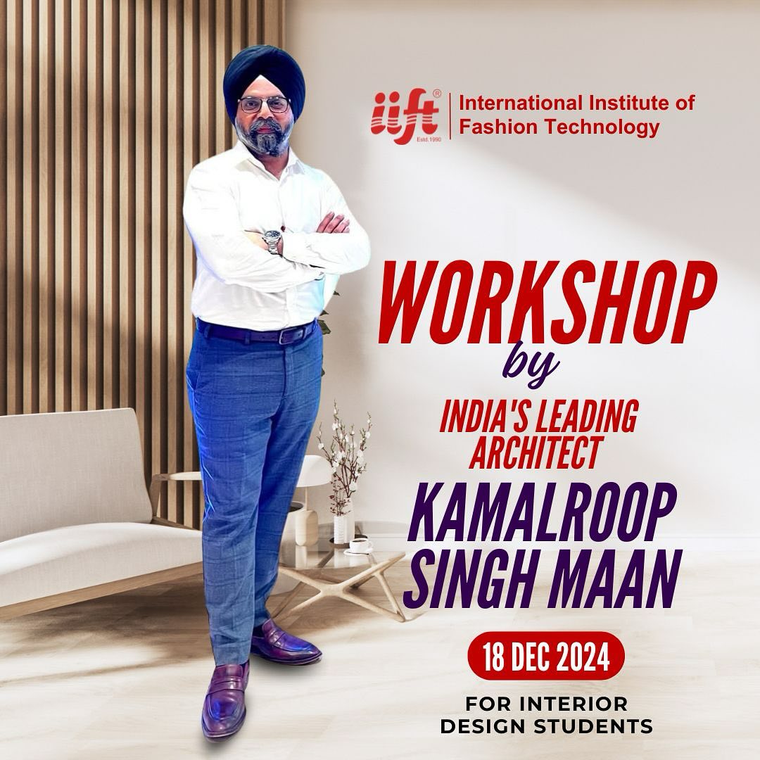 An inspiring guest lecture by India’s leading architect, Kamalroop Singh Maan.
